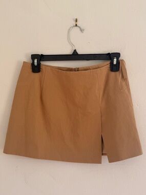 Highrack Studios Khaki Mini Skirt